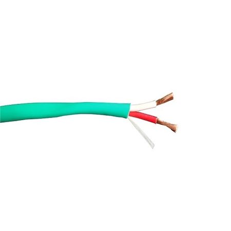 ADI PRO RN-5001503 16/2 Stranded Riser Speaker Cable, Unshielded, CL3R, FT4, Express Box, 500, Green 
