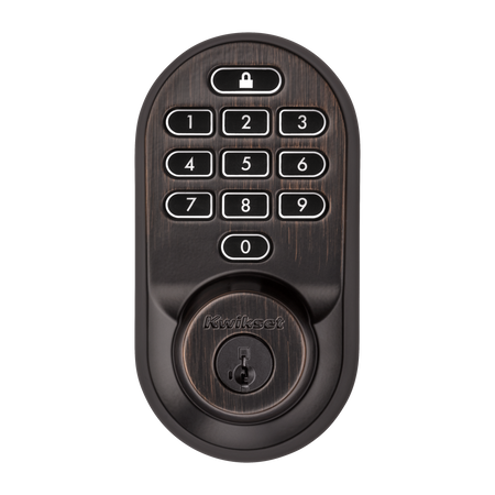 Kwikset 938 Halo Wi-Fi Keypad Smart Lock - Venetian Bronze 