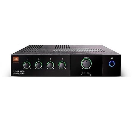 JBL Professional NCSMA1120-U-USAlifier 120W Mixer with 4 Inputs and DriveCore Technology Includes Mounting Kit