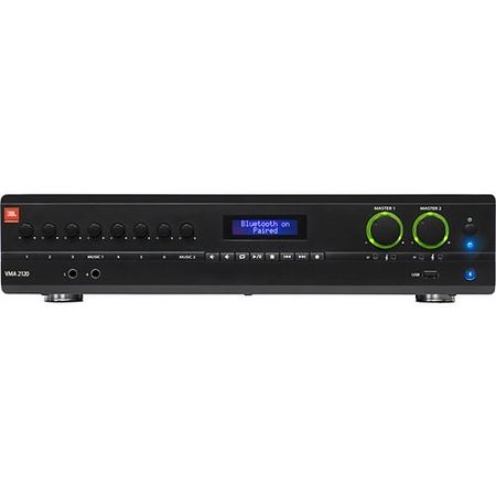 JBL Professional VMA2120 VMA Series Mixer Amplifier  8-Input Channel  2-Output Channel 120W at 70V                              