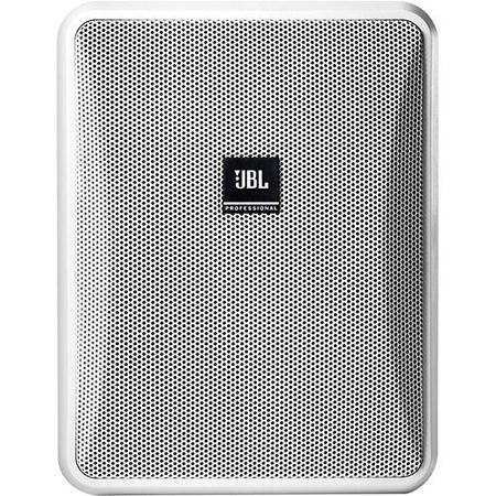 JBL Professional Control 25-1 Compact 5 Indoor/Outdoor  Background/Foreground Speaker  Pair  White                             