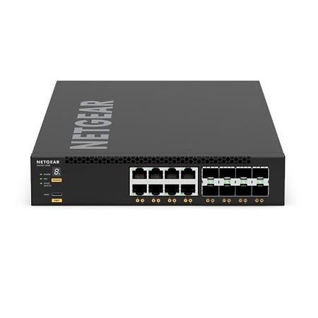 Netgear XSM4316-100NES 8-Ports 10G/Multi-Gig and 8-Ports SFP+ Managed Switch                                                    