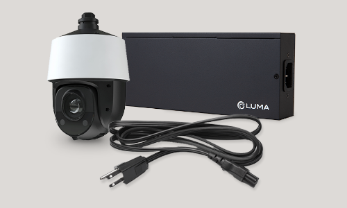 Luma Surveillance Camera and Luma POE injector