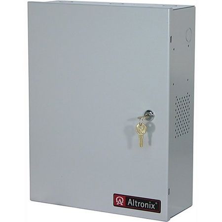 Altronix AL1012ULACM Access Power Controller with Power Supply Charger  8-Fused Relay Outputs  12VDC  BC400 Enclosure           