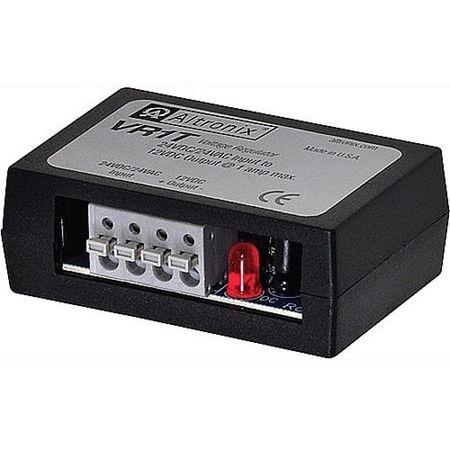 Altronix VR1T Voltage Regulator  Converts 24VAC/VDC to 12VDC at 1A  Terminal                                                    