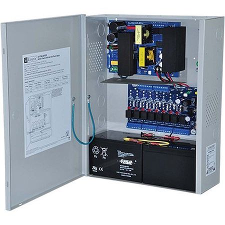 Altronix AL1024ULACM Access Power Controller with Power Supply Charger  Fused Relay Outputs  24VDC at 10A  BC400 Enclosure      