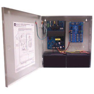 Altronix AL400ULM Access Power Distribution Module with Power Supply Charger  PTC Class Outputs  12/24VDC at 4A  BC300 Enclosure