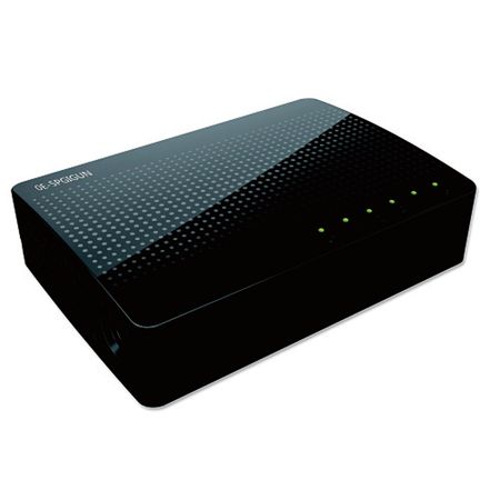 UltraTech 0E-5PGIGUN 5-Port Gigabit Unmanaged Ethernet Switch                                                                   