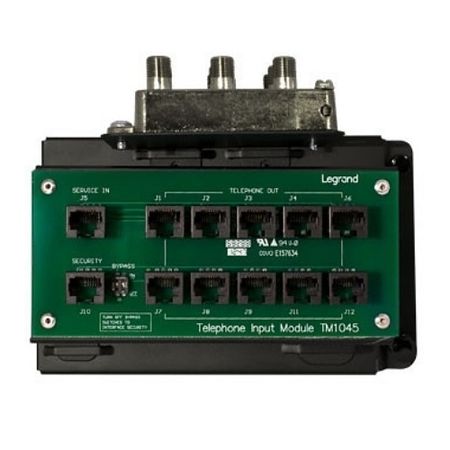 On-Q CO1045 10x8 Combo Module RJ45 with RJ31X  Black                                                                            