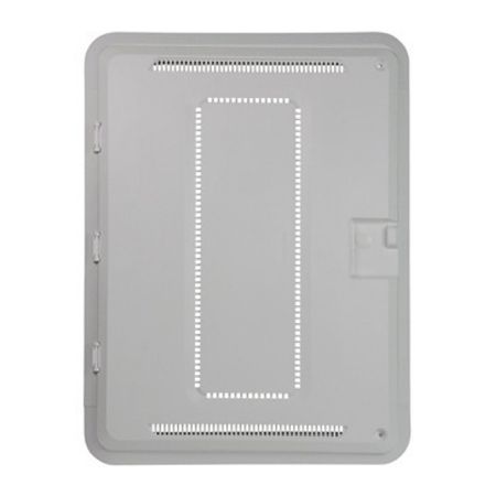 On-Q ENP20605NA 20 Plastic Hinged Door with Trim Ring for Media Enclosure  5-Piece                                             