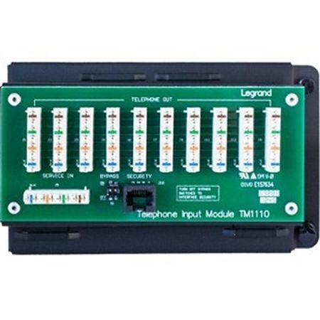 On-Q TM1110 10-Way IDC Telephone Module with RJ31X-Port                                                                         