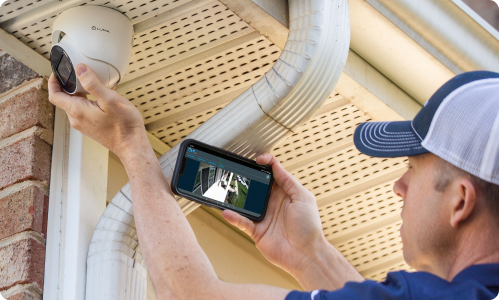 Integrator setting pp Luma camera using OvrC