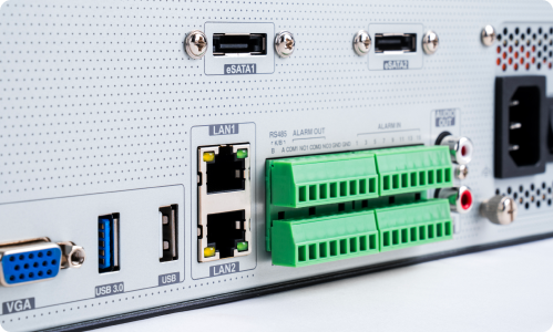 Luma NVR 64CH Ports
