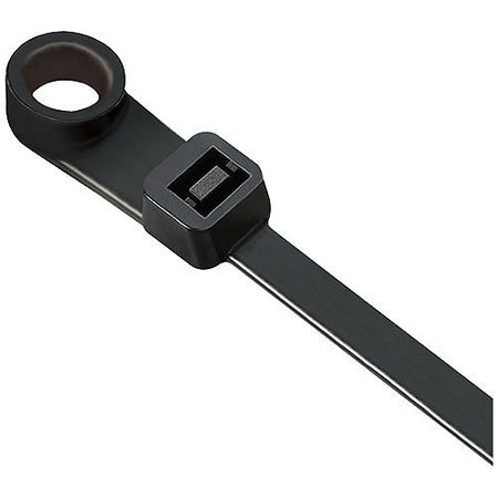 ADI Pro 8 Wire Ties With Screw Mount 100-Pack Black                                                                            