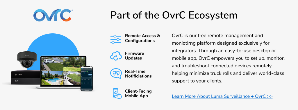 Part of the OvrC Ecosystem