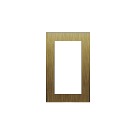 Control4® Lux 1 Gang-Faceplate - - Antique Brass                                                                               