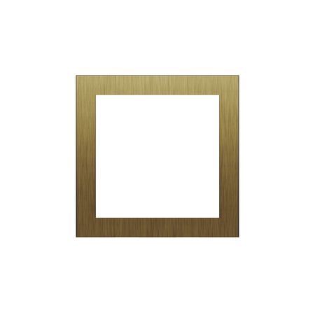 Control4® Lux 2 Gang Faceplate - Antique Brass                                                                                 