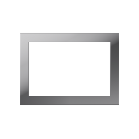 Control4® Lux 3 Gang Faceplate - - Chrome                                                                                      