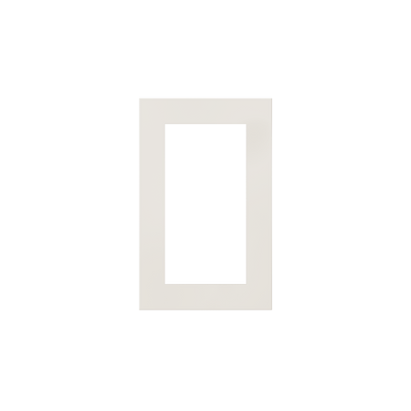 Control4® Lux 1 Gang-Faceplate - - Light Almond                                                                                