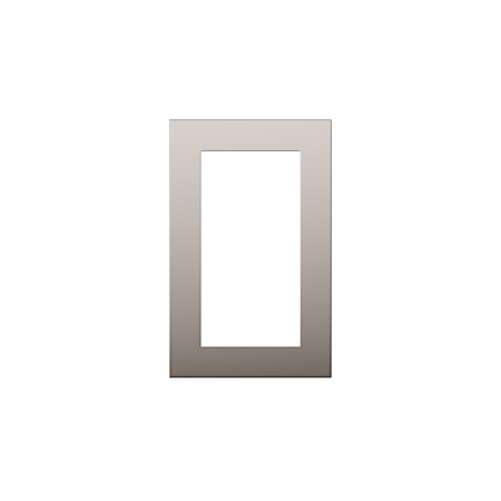 Control4® Lux 1 Gang-Faceplate - - Satin Nickel                                                                                