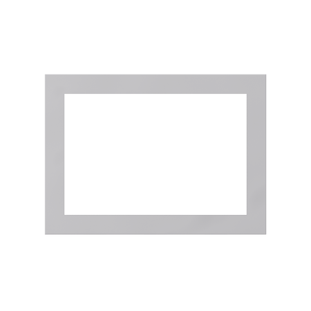 Control4® Lux 3 Gang Faceplate - - Stone Gray                                                                                  
