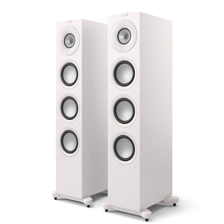 KEF Q11 Meta 3-Way Floorstanding Speaker | White                                                                                