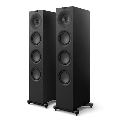 KEF Q11 Meta 3-Way Floorstanding Speaker | Black                                                                                