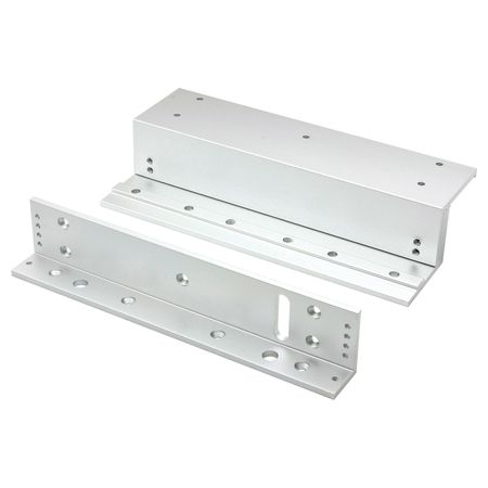 SECO-LARM® Z-Bracket for 600-lb. Series  Electromagnetic Locks - Stainless Steel                                               