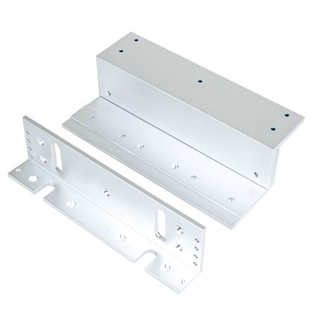 SECO-LARM® Z-Bracket for 1 200-lb. Series  Electromagnetic Locks - Stainless Steel                                             