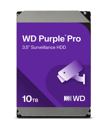Western Digital WD Purple™ Pro Surveillance 10TB Hard Drive                                                                   
