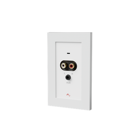 Episode® Business Music Solution RCA 3.5mm Input Wall Plate - White