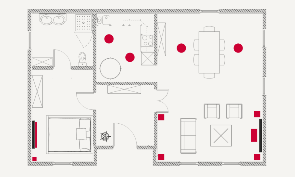 Home floorplan