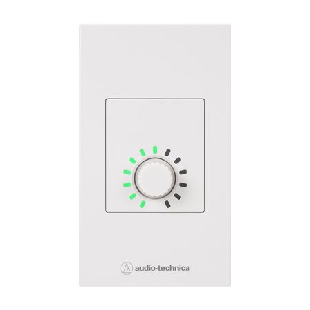 Audio Technica ATCP-W01R Wall-Mount Control Panel with Dial Volume Control                                                      