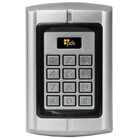 PDK™ Metal Single-Gang Push-Button Reader                                                                                     