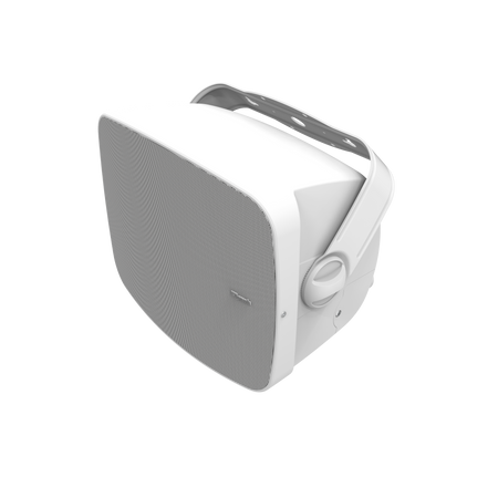 Klipsch Professional Surface Mount 6&period;5" Outdoor Speaker with Transformer (Each) - White                             