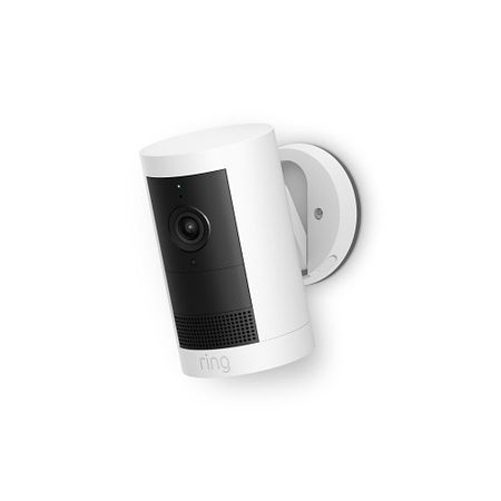 Ring Cam Plus with Rechargeable Battery Pack  Outdoor  White (B0D241GHP5)                                                       