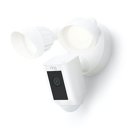 Ring Floodlight Cam Wired Plus IP Camera  Outdoor  White (B08F6GPQQ7)                                                           