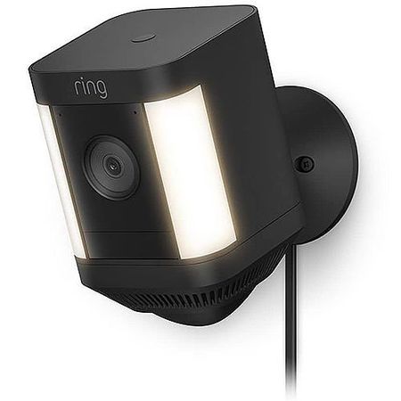 Ring Spotlight Cam Plus Wireless Plug-In  Black (B09J6BCPHG)                                                                    