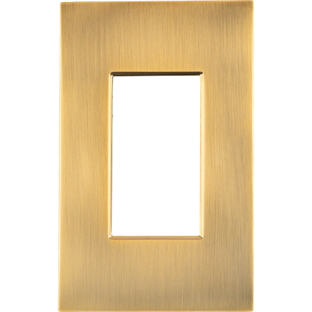 Control4® Contemporary 1 Gang Faceplate - Satin Bronze