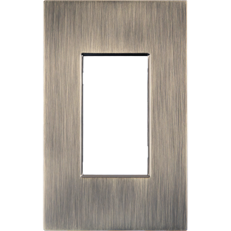 Control4® Contemporary 1 Gang Faceplate - Antique Brass                                                                        