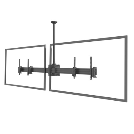 Strong Carbon Series 2x Single Sided Landscape Ceiling Mount - Large - 40'-80' 