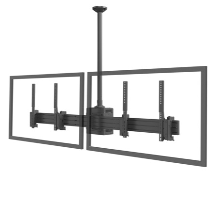Strong Carbon Series 2x Single Sided Landscape Ceiling Mount - Medium - 24'-55' 