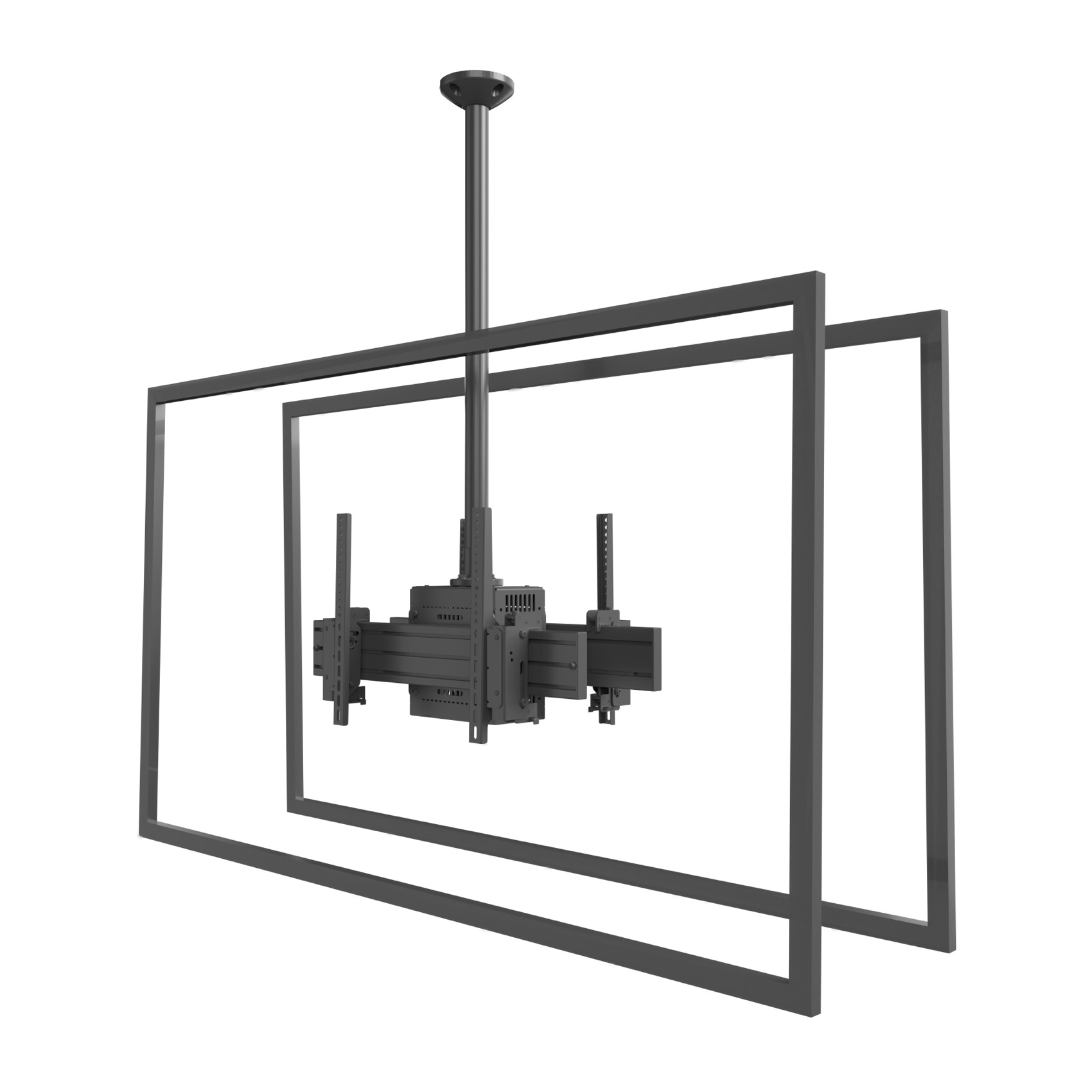 Strong Carbon Series Dual Sided Landscape Ceiling Mount - Large - 40'-80” 