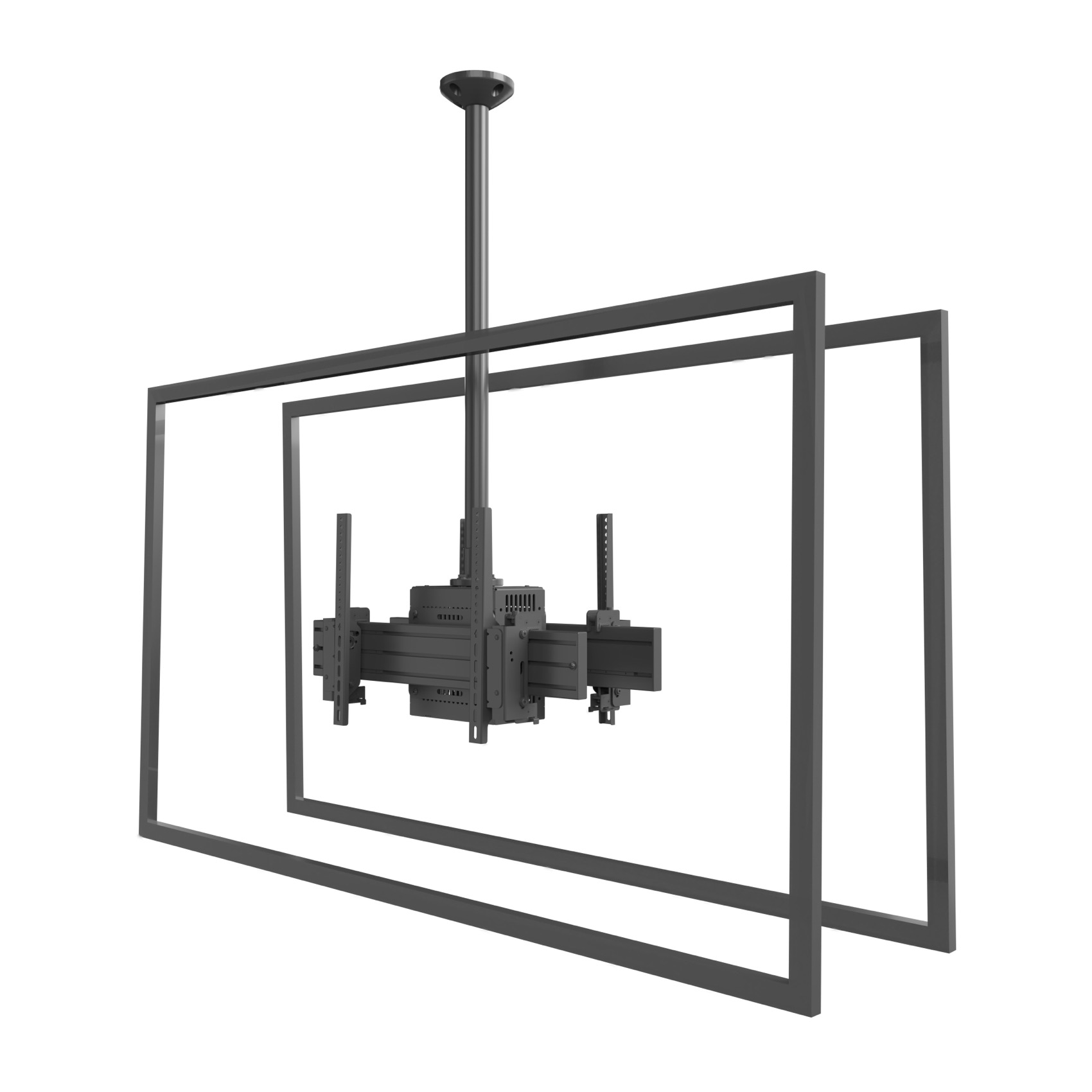 Strong® Carbon Series Dual Sided Landscape Ceiling Mount - Large - 40'-80” 