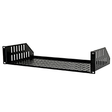 Strong™ Fixed Rack Shelf - Half Depth | 2U 