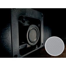 Triad Designer Series In-Ceiling Full Range Speaker w/ 4' Micro Frame Grille (Round) 