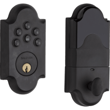 Baldwin Boulder 8252 AC Zigbee Deadbolt with Keypad - Oil Rubbed Bronze 