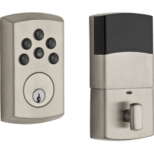 Baldwin 8285 Soho AC ZigBee Deadbolt with Keypad - Lifetime Satin Nickel 