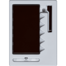 Control4® Contemporary Auxiliary Keypad Color Kit - Brown                                                                      