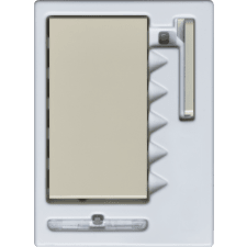 Control4® Contemporary Auxiliary Keypad Color Kit - Light Almond                                                               